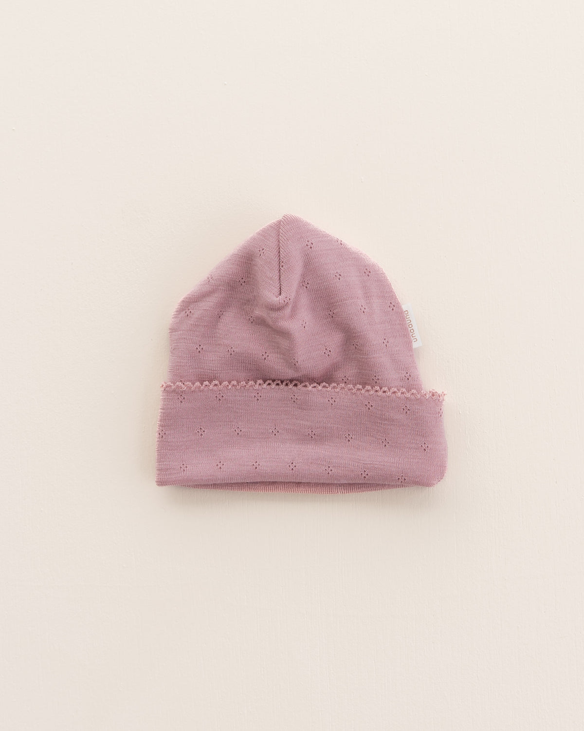 Baby Pointelle Wolle/Seide - Cameo Rose