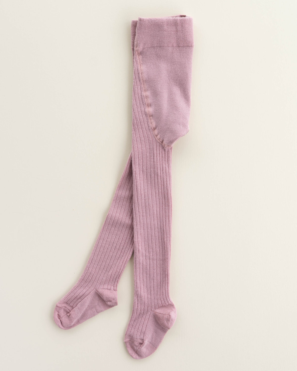 Strumpfhose aus Wolle für Kinder - cameo rose