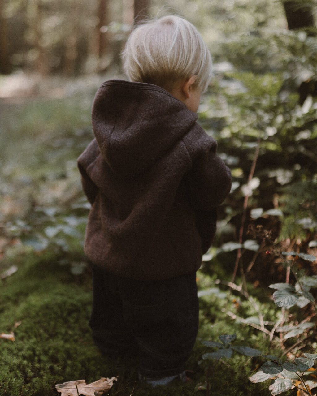 Babyjas van wol-fleece - cocoa Ziloen©-5