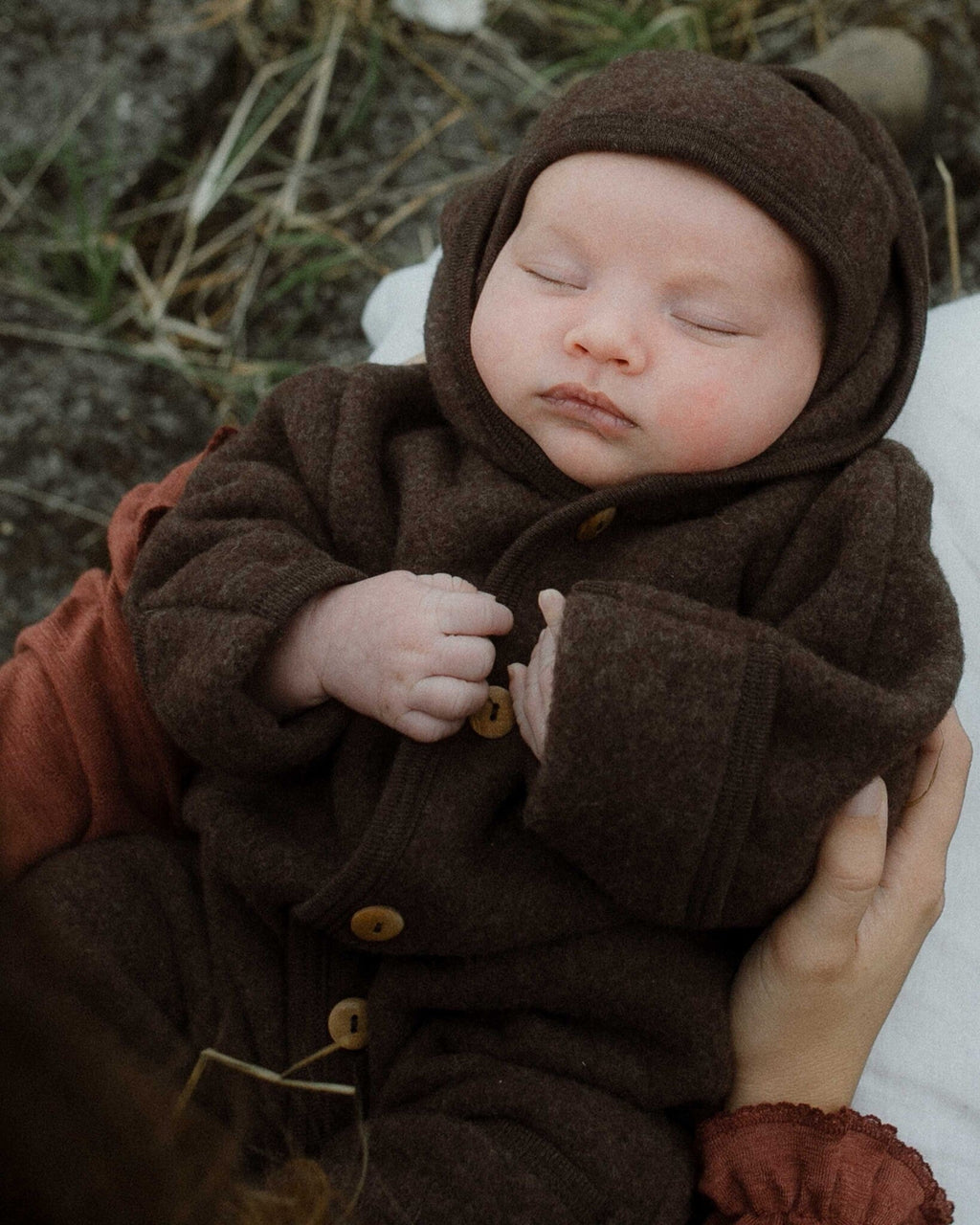 Overall wolfleece - cocoa_-6