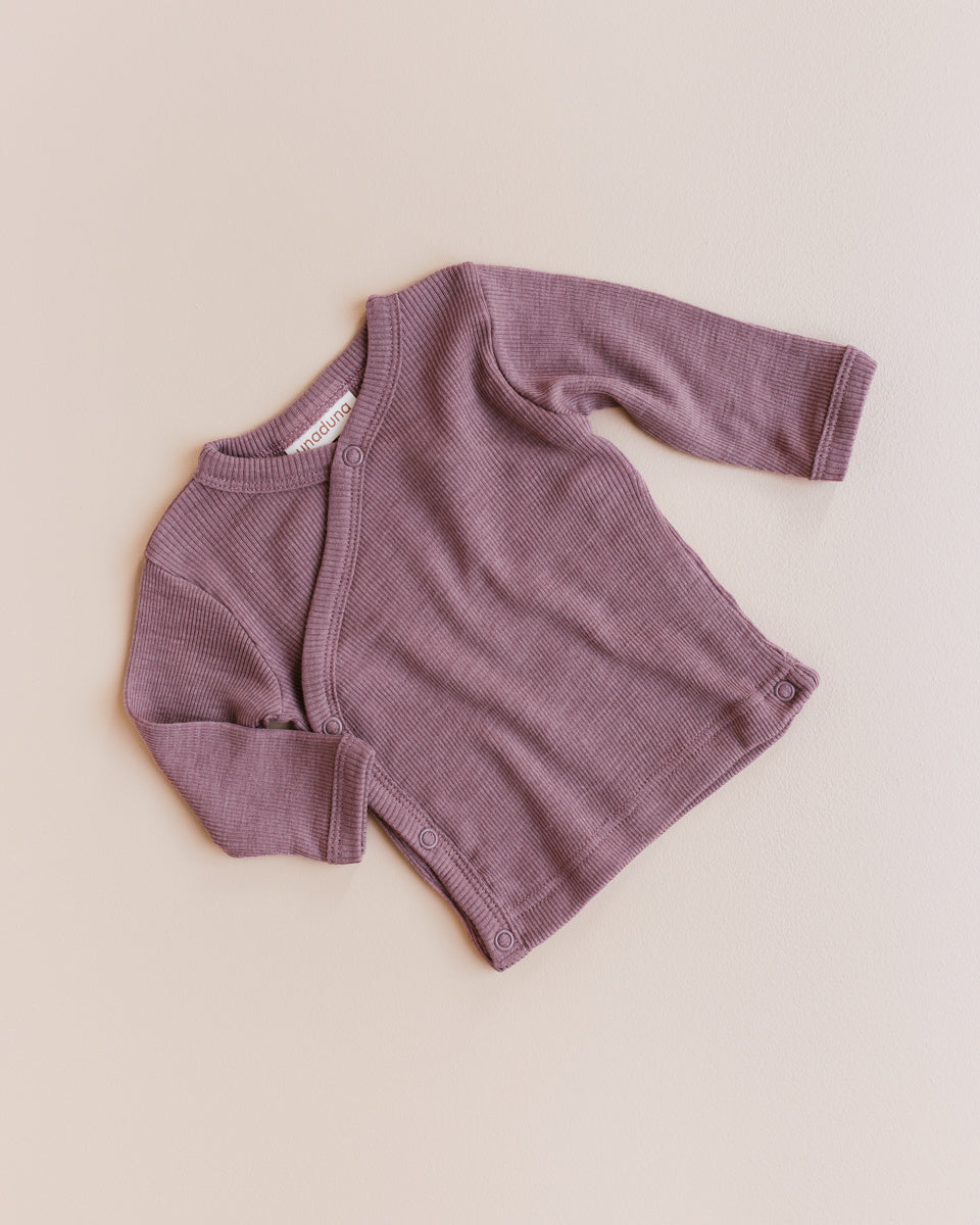 unaduan wrap around shirt baby mauvewood