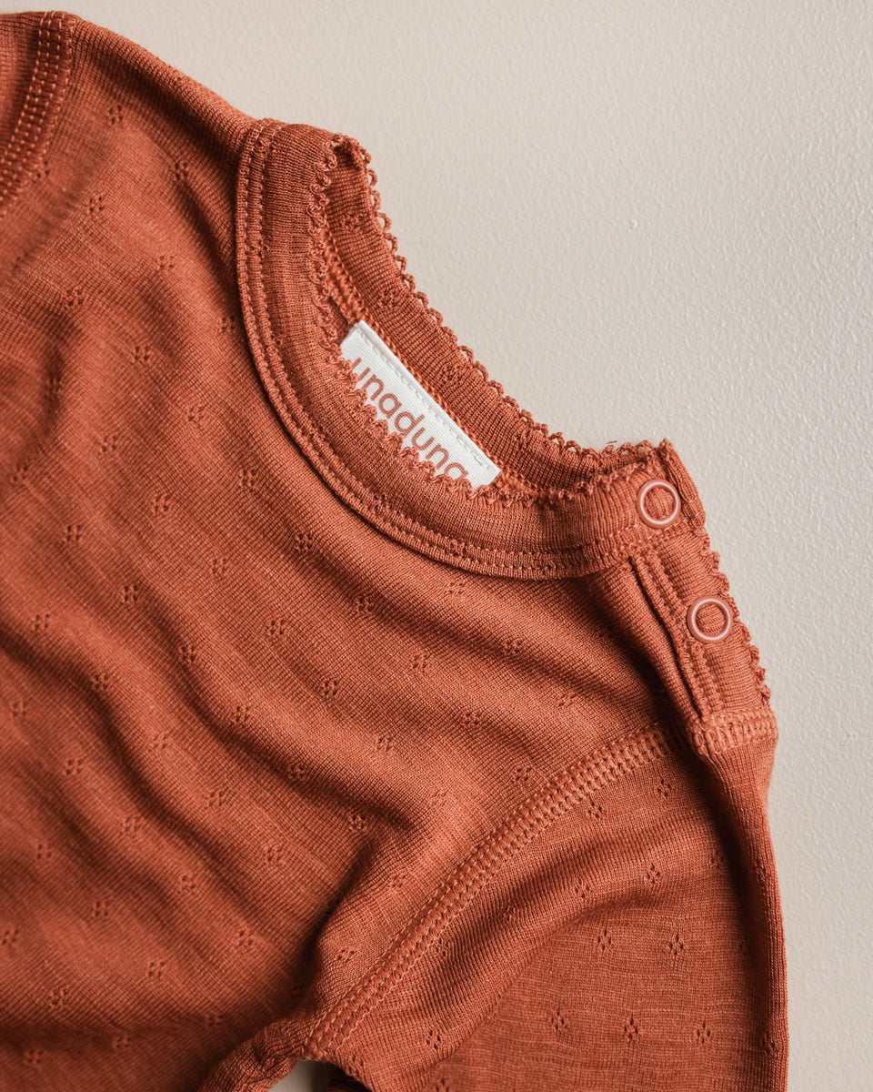 unaduna body pointelle wool sik umbre