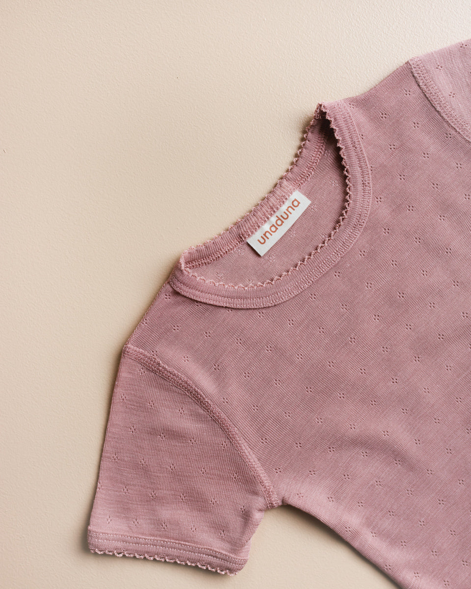 unaduna kids t shirt cameo rose
