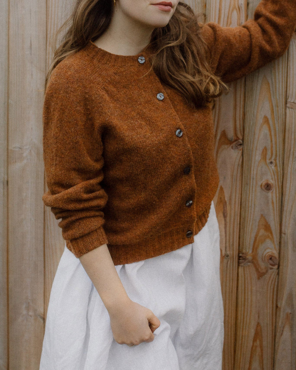 Unaduna vest dark umber_3