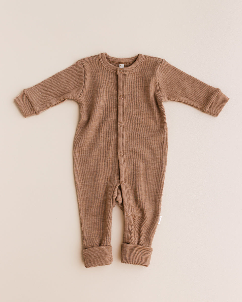 unaduna Wollen jumpsuit 2 in 1 feet - semla