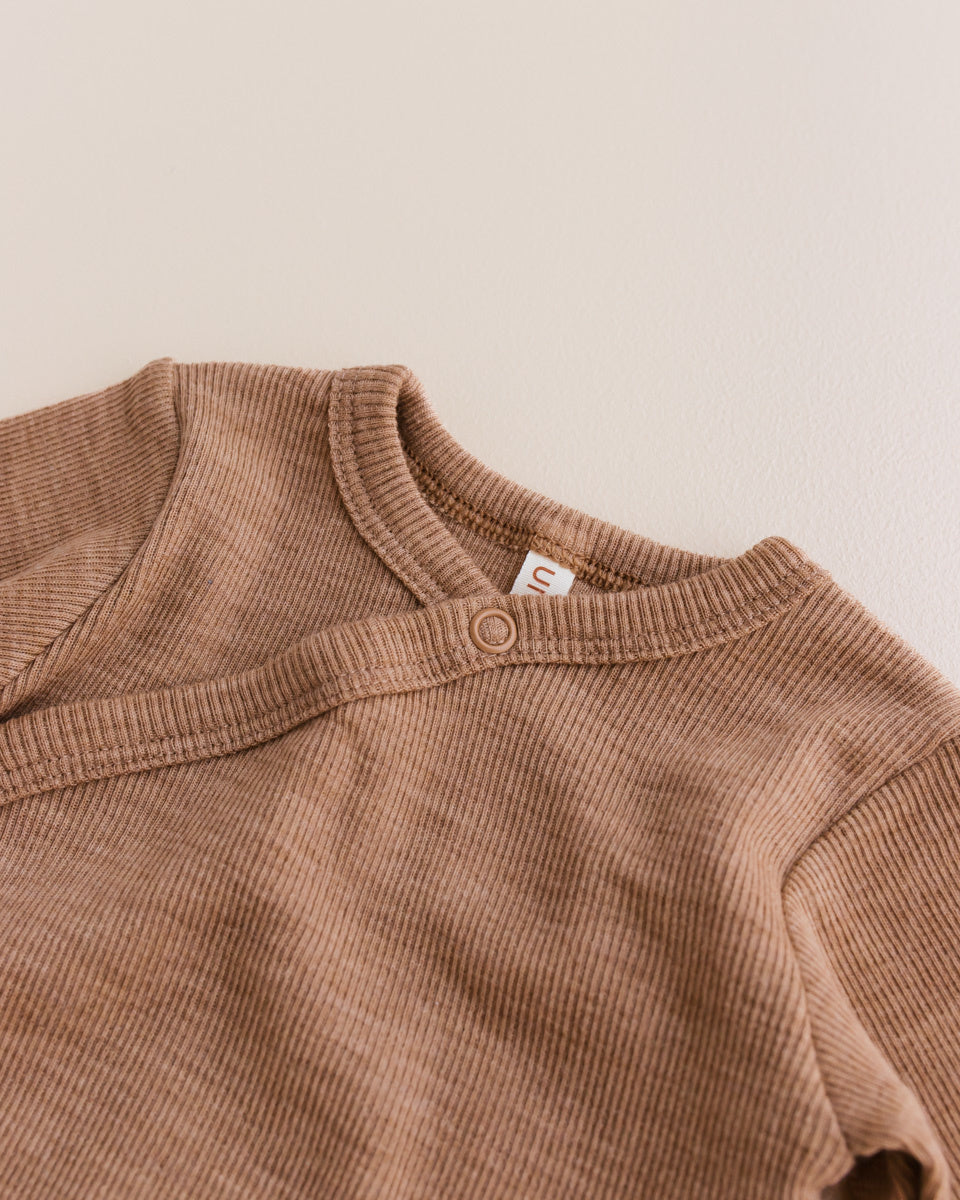 unaduna wrap around cardigan semla yellow beige